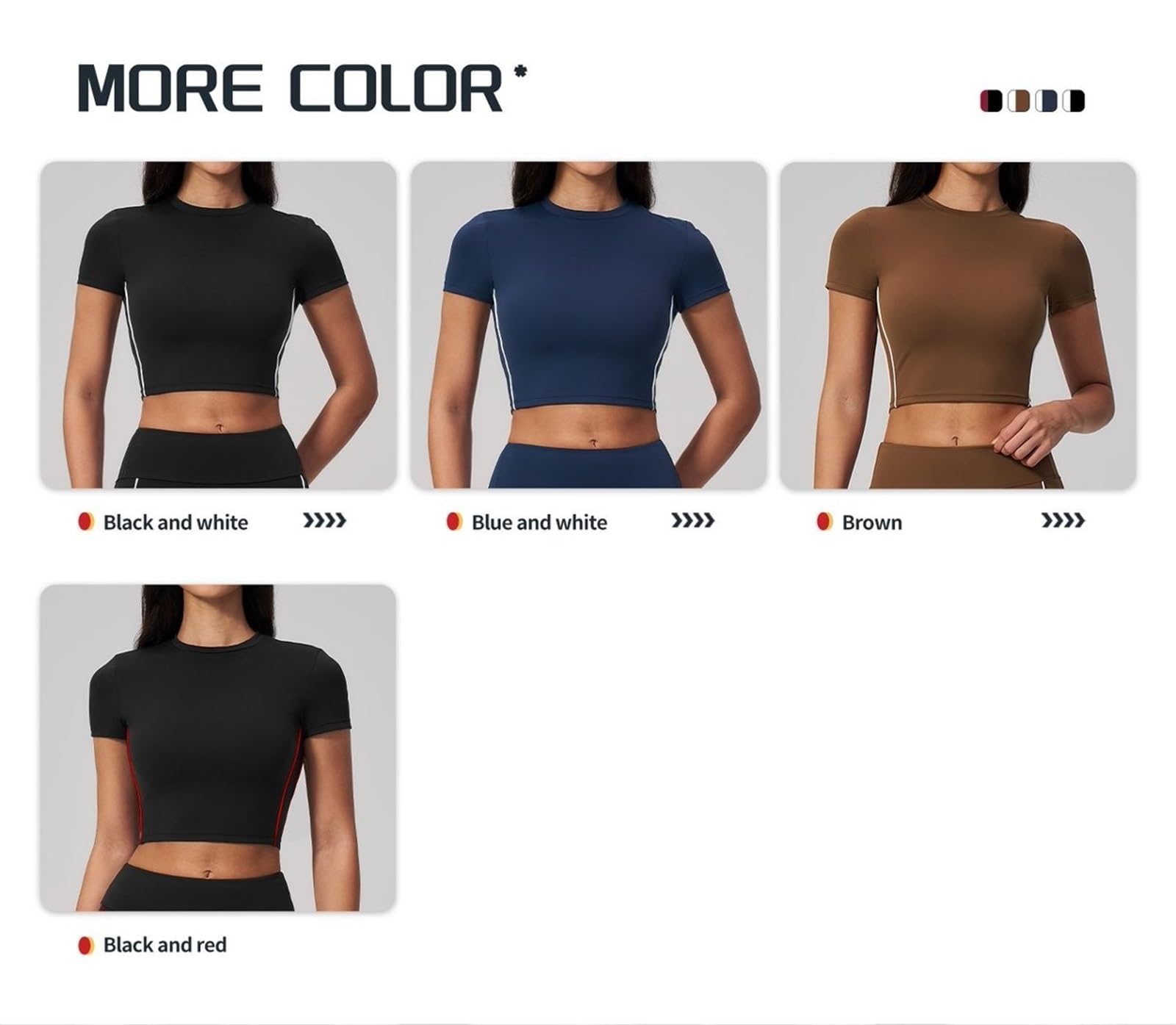 Camiseta Corta Yoga Mujer Espalda Abierta – Suave, Transpirable y Secado RáPido – Top Entrenamiento y Gimnasio