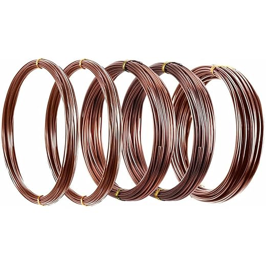 GREENARTZ 165ft Anodized Aluminium Wire 1mm