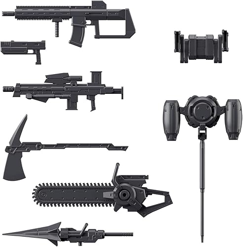 Bandai Hobby - AMAIM Warrior at The Borderline - Juego de armas AMAIM Warrior at The Borderline 6 HG 1/72