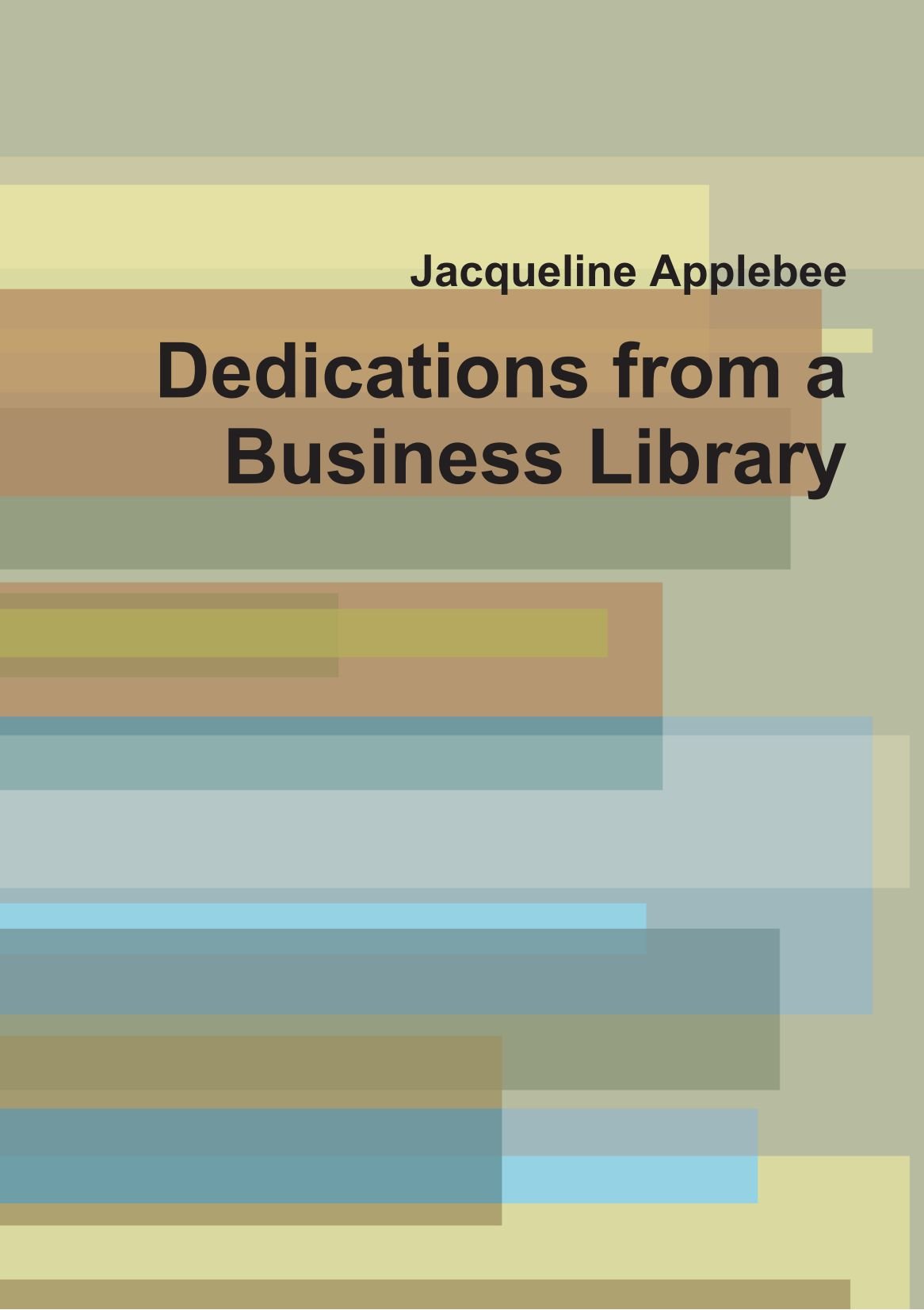 Dedications from a Business Library