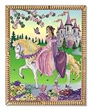 Melissa & Doug Petite Peel & Press Sticker by Number-Princess Castle