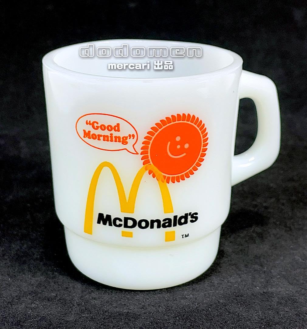 A*.様 Fire-king McDonald's マグカップ 2個セット アメリカファイヤキングMcDonald's マグカップ 2個セット アメリカ