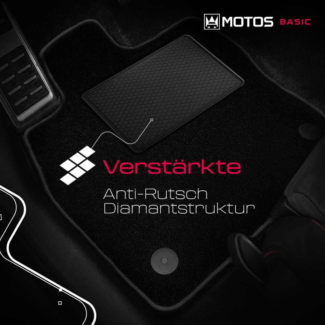 MOTOS Velours Basic vloermatten auto compatibel met Peugeot 206 1998-2012 - Basic, Materiaal, Blauw vloermatten - Ervaar nieuw rijcomfort met een velours vloermattenset voor uw auto MOTOS Velours Basic vloermatten auto compatibel met Peugeot 206 1998-2012 - Basic, Materiaal, Blauw vloermatten - Ervaar nieuw rijcomfort met een velours vloermattenset voor uw auto
