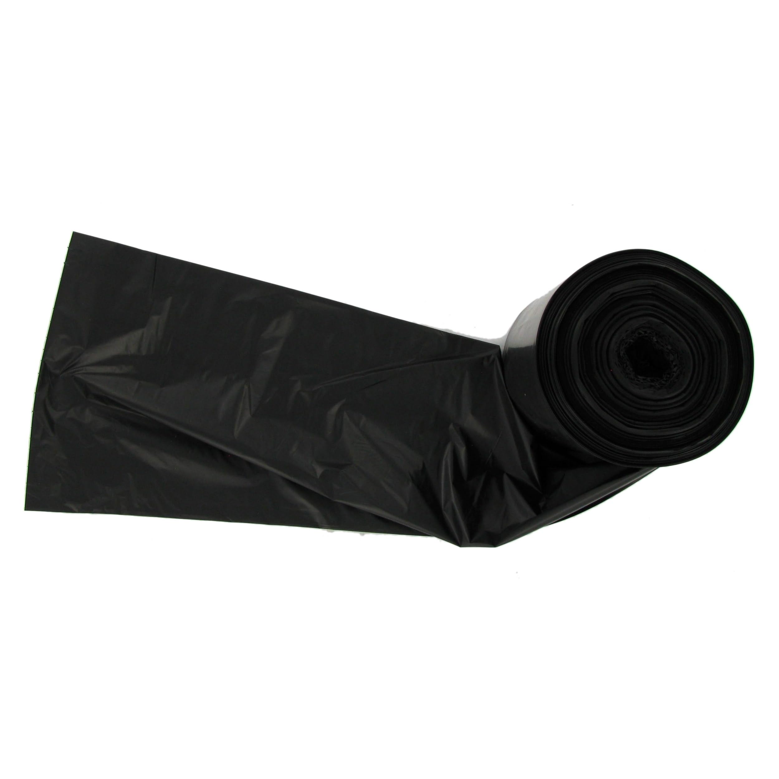 Rollpak RP332K 12-16 Gal. Black Trash Can Liner Roll - 500 / CS