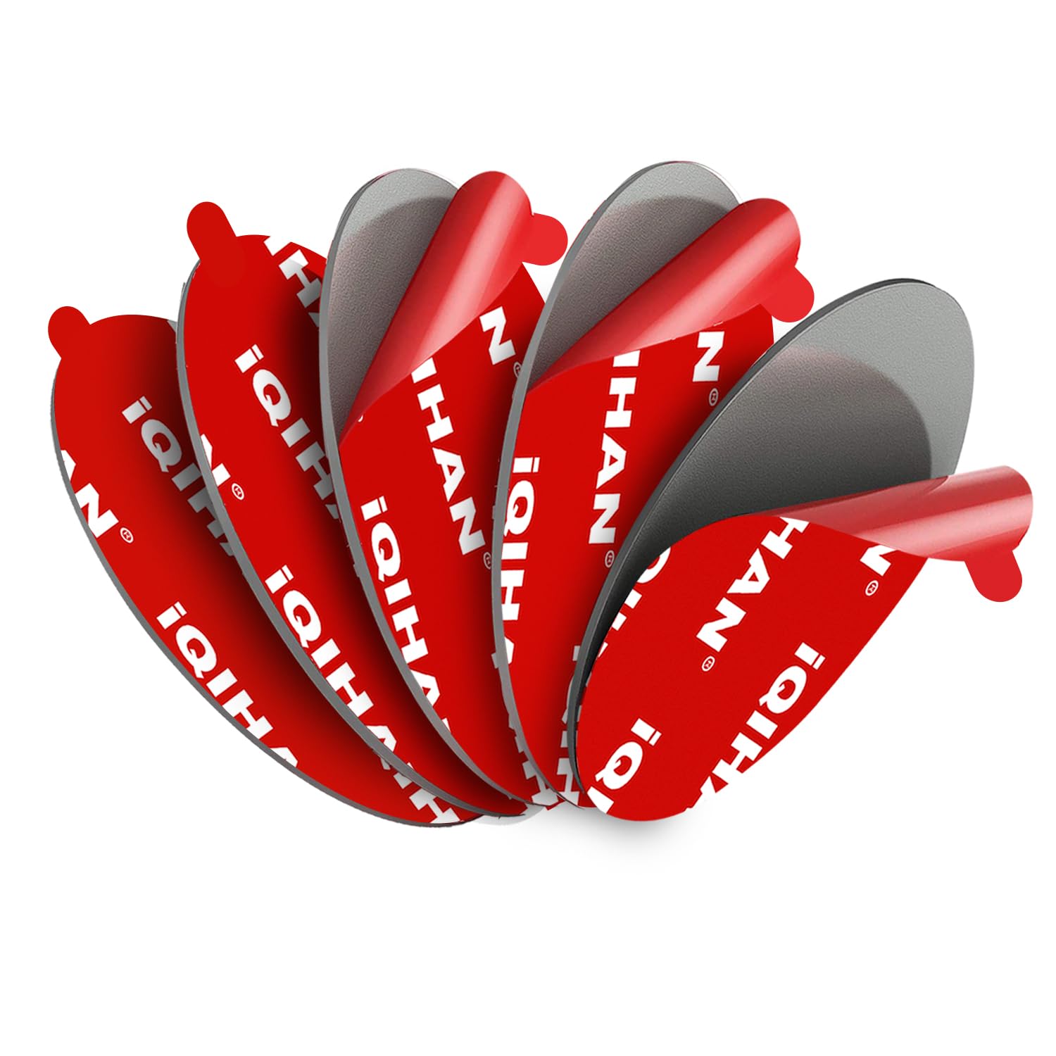 3M VHB Dash Cam Adhesive Pads - Heat Resistant Sticky Mounts With Adhesion Promoter (8 Pack)