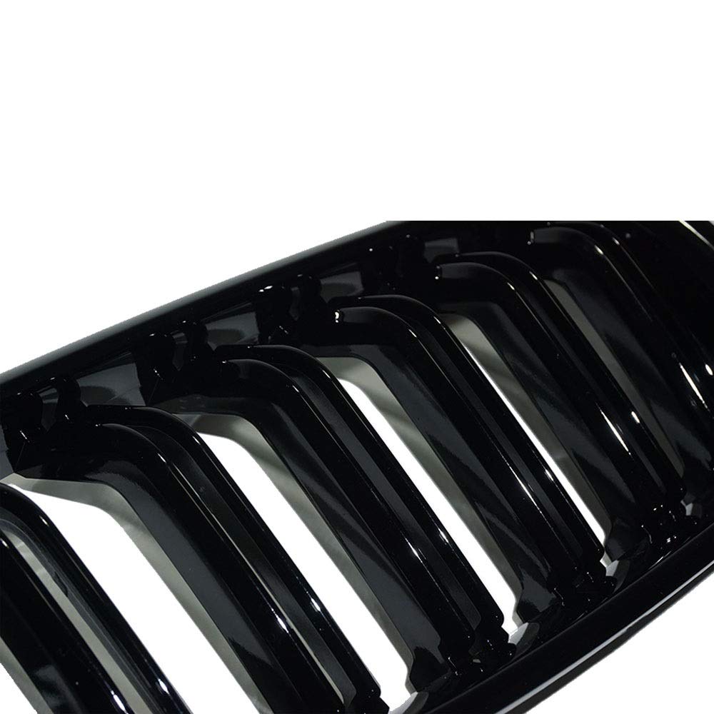 Griglia Paraurti Griglia Paraurti Anteriore Auto Per BMW Serie 3 2012-2018 Griglie A Doppia Stecca Renali Universale