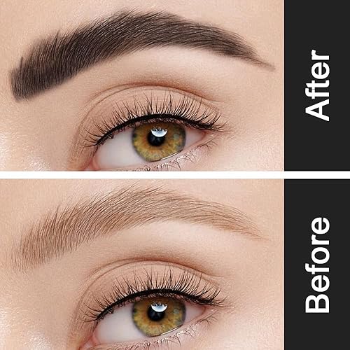 Miniatura 3 de 2 unidades de gel para cejas impermeables, máscara de cejas teñida de larga duración, kit de tinte de color de cejas, maquillaje de larga duración,