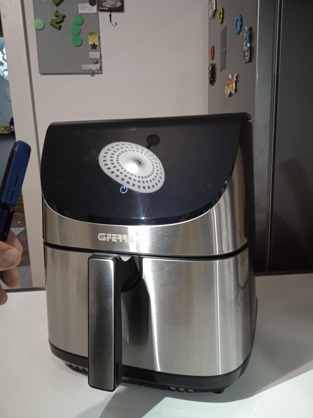 Friggitrice Chefman Jumbo 4 Litri 1700W Acciaio Inox - Scatola Aperta
