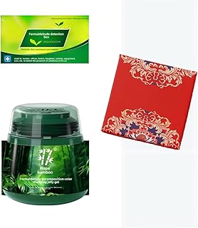 Formaldehyde Decomposition Gel: 24H Air Purifier.Captures & Decomposes Formaldehyde/Benzene/Ammonia/TVOC, Tap-Activate, No Electricity. With Test Reagent+Bracelet. For Home/Office/New House