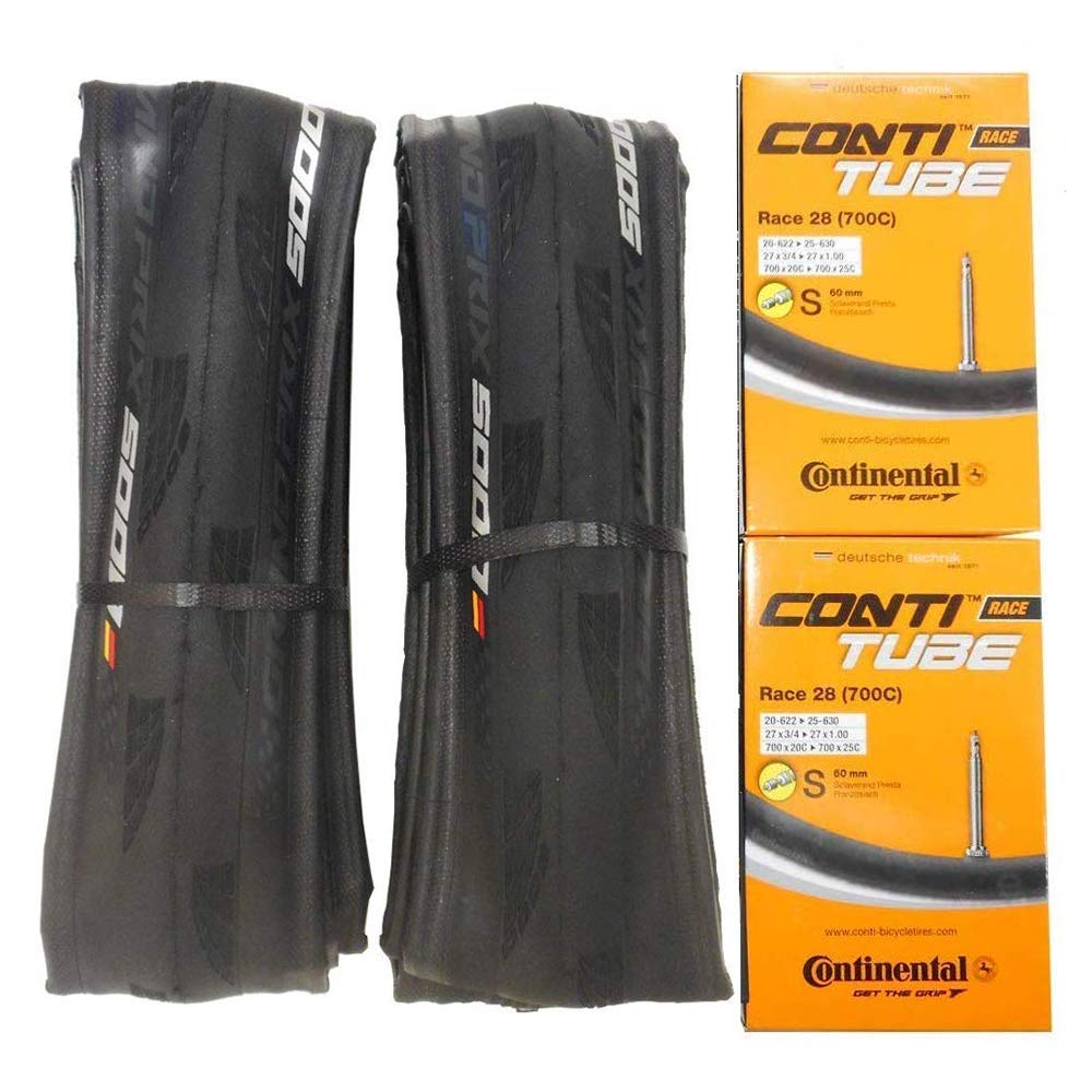 Continental Grand Prix 5000 25Cチューブセット Amazon.co.jp: タイヤとチューブ2本セット Continental