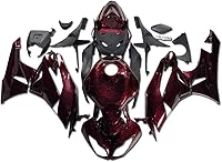 Vista 14 de Carenado negro brillante para Kawasaki Ninja 2009-2012 ZX6R 636 ZX-6R inyección ABS plásticos posventa carrocería 2010 2011 09 10 11 12