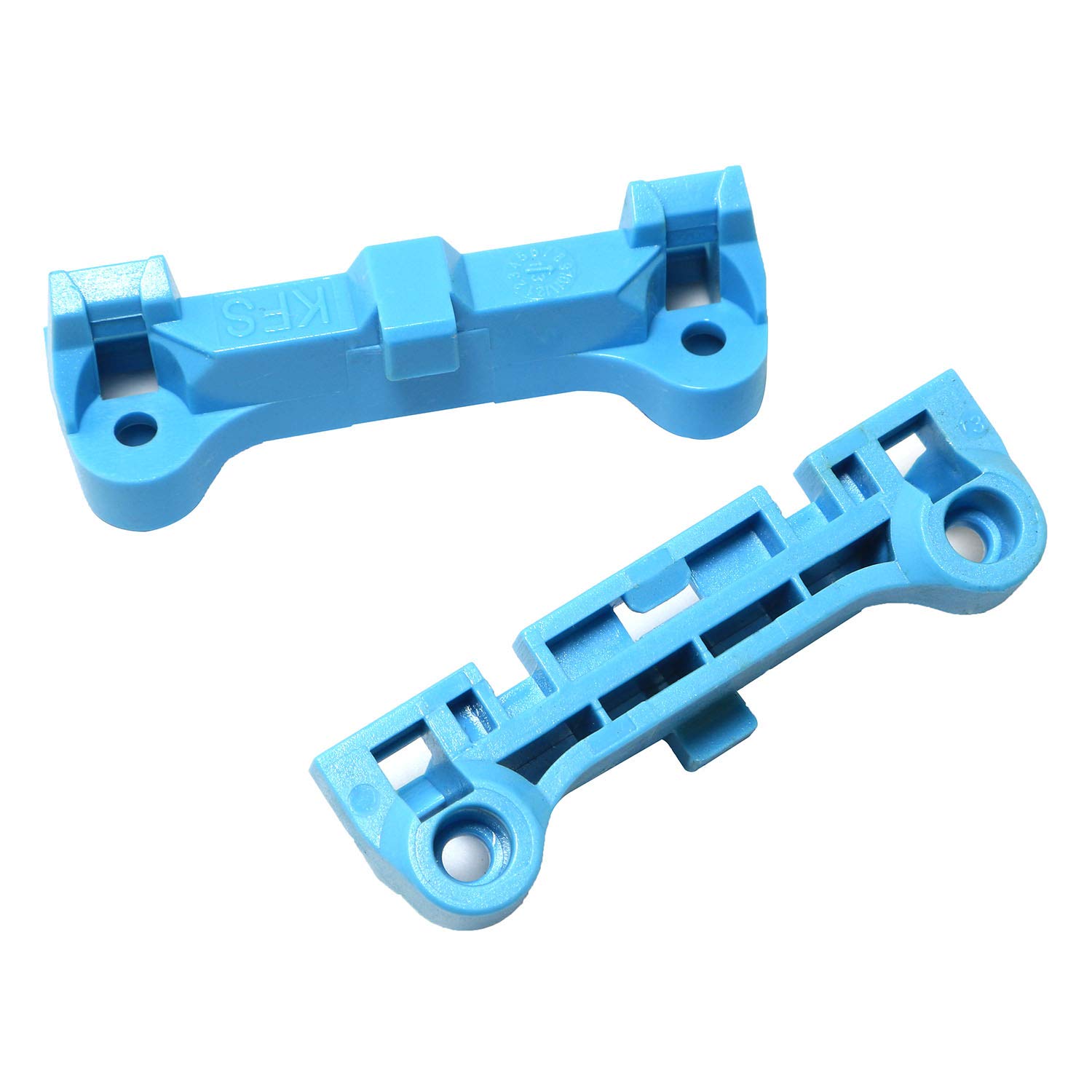 RLECS Staffa Di Fissaggio Per Ventola CPU AMD – Plastica Blu, Compatibile Con Socket AM2/AM3/FM1/FM2/FM2+, 4 Pezzi - 2