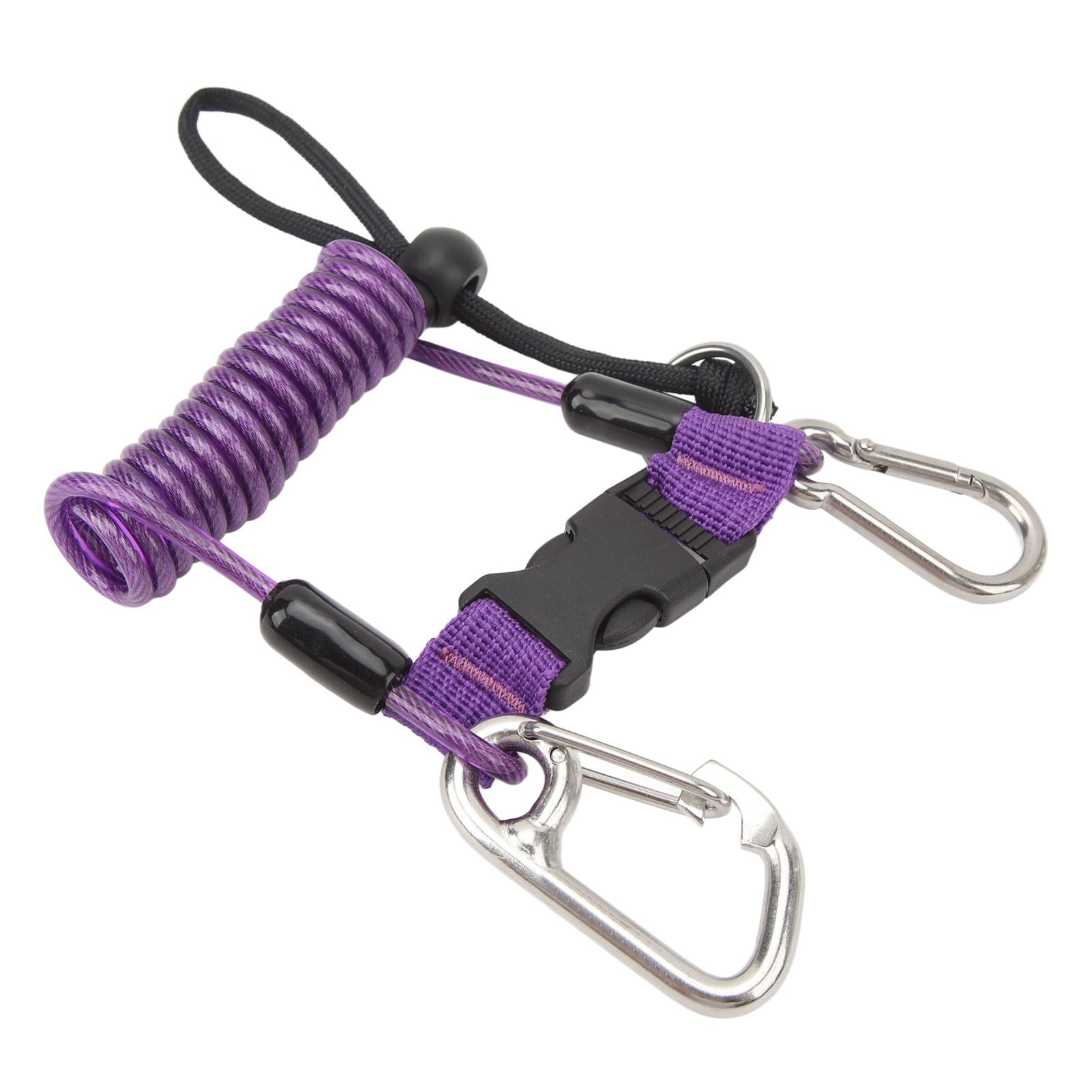 Diving Camera Hook Spring RopeDiving Anti Lost Hook Spring RopeDiving Camera Spring Rope, Diving Spring Rope Simple Installation Multifunctional Firm Practical Bikinis