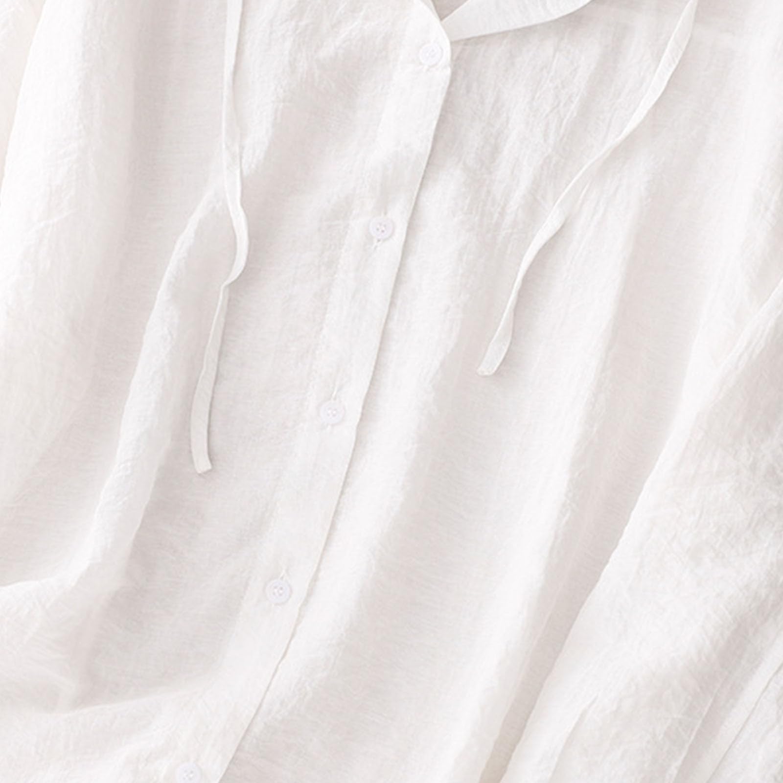 UV Schutz Bluse Damen Langarm – Leichte Sonnenschutz Leinenbluse mit Kapuze – Outdoor Knopfleiste Schnelltrocknend Oberteile