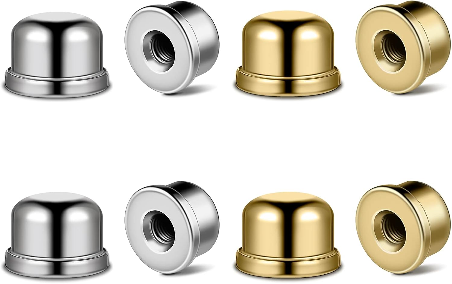 8 Pieces Lamp Finial Knob Lamp Accessories 1/2 Inch Tall Lamp Finials