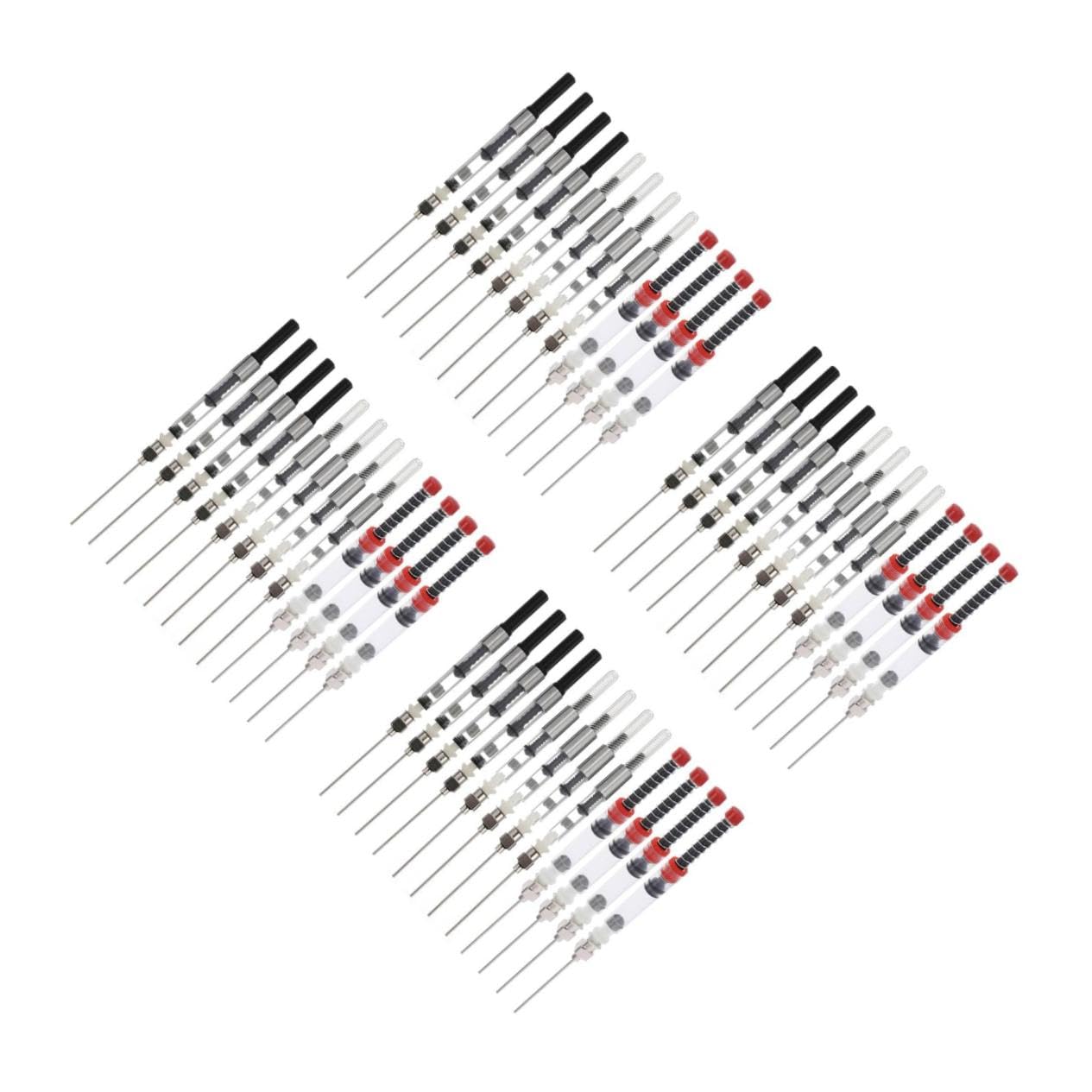 Gadpiparty 4 Sätze Tintenabsorber Tintenfüllung Brunnenstift -tintenfüller Stifttintenfüller Tintenaufnahme Für Füllfederhalter Feder Tintenkonverter Füllstift Rostfreier Stahl 12 Stück * 4