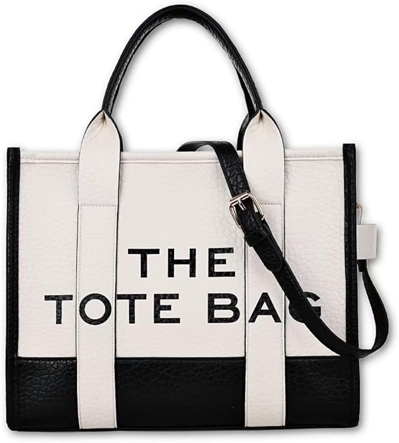 Amazon.com: Large The Tote Bag for Women PU Leather Shoulder