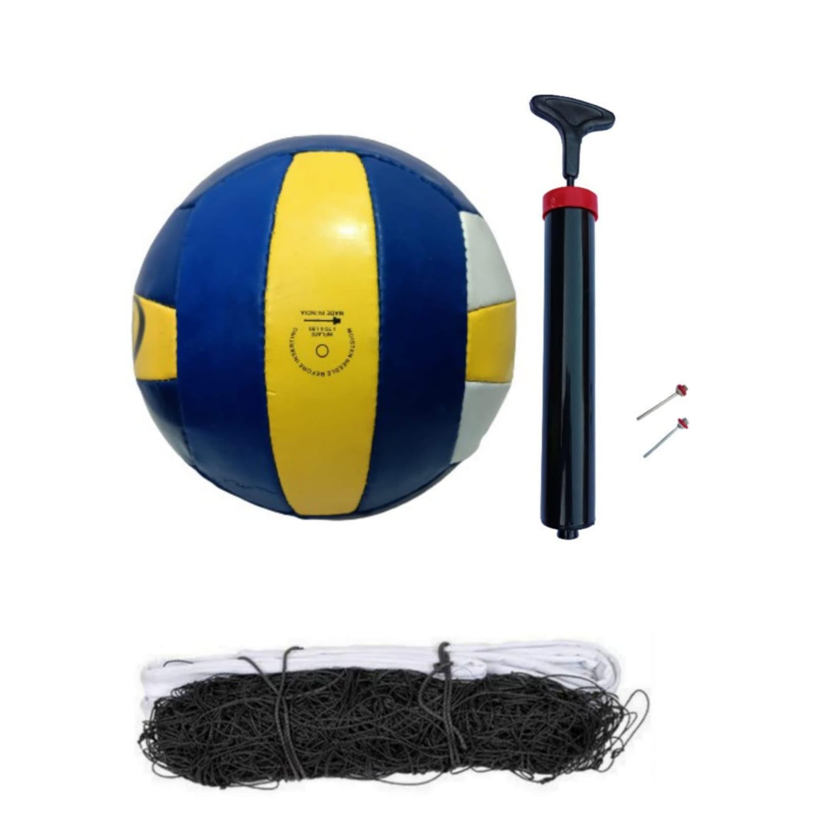 traders complete volleyball kit size- whit air pump and black nylon net official size and weight (pack of 1) (B0CBSJ118W) Amazon Price History, Amazon Price Tracker