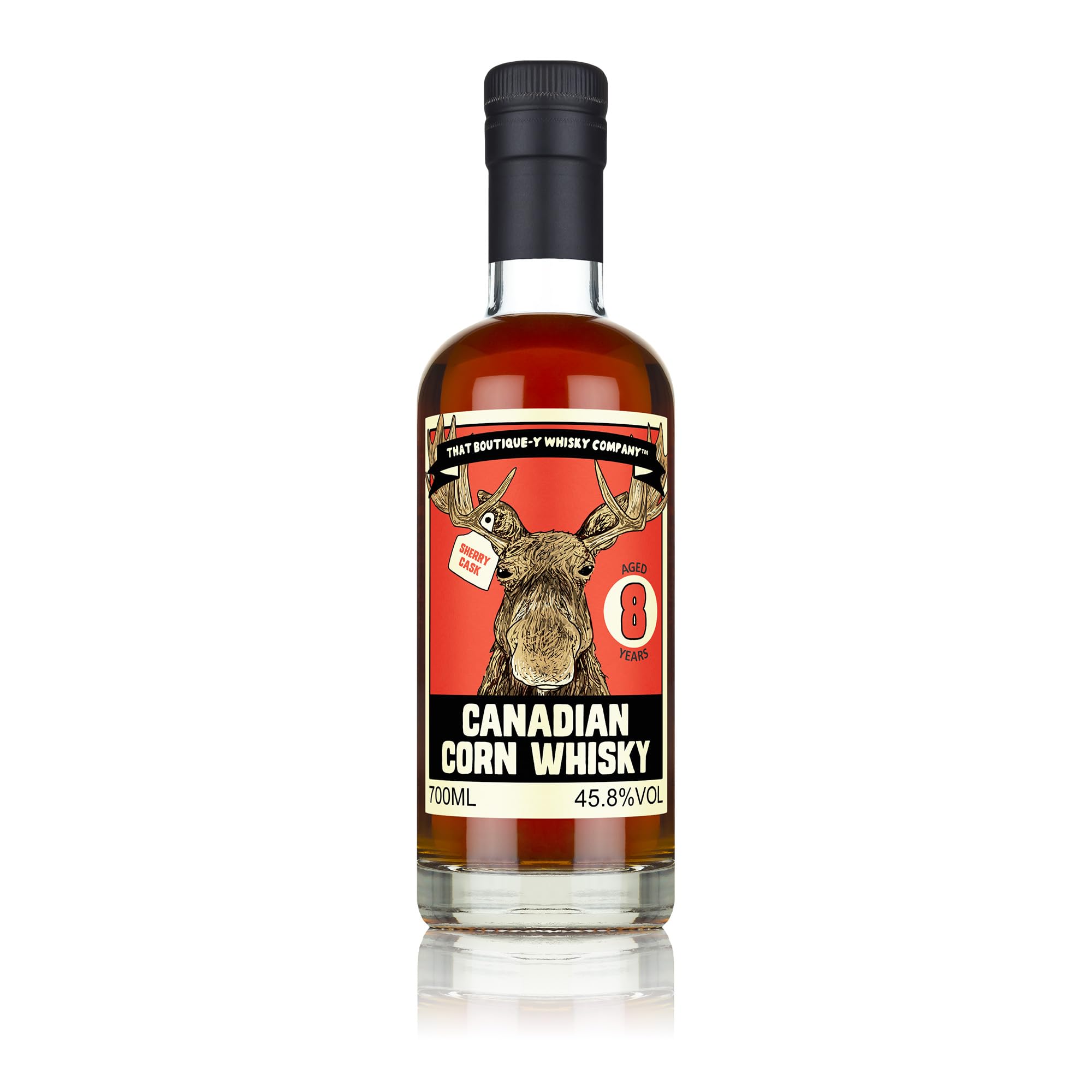 That Boutique-y Whisky Company 6 Year Old Canadian Corn Whisky, 70cl - 45.8 Percent ABV Oloroso Cask-Aged Whisky - Handcrafted in Small Batches and Non-Chill Filtered