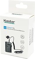 Vista 4 de Kastar EN-EL14 Cargador de batería con adaptador de coche para cámaras digitales Nikon Coolpix P7800 P7700 P7100 P7000 D5300 D5200 D3500 D3300 D3200