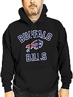Vista 72 de Team Fan Apparel NFL Sudadera con Capucha Gameday para Adultos - Mezcla de Vellón Polar de Poliéster y Algodón - Mantente Caliente y Representa a Tu