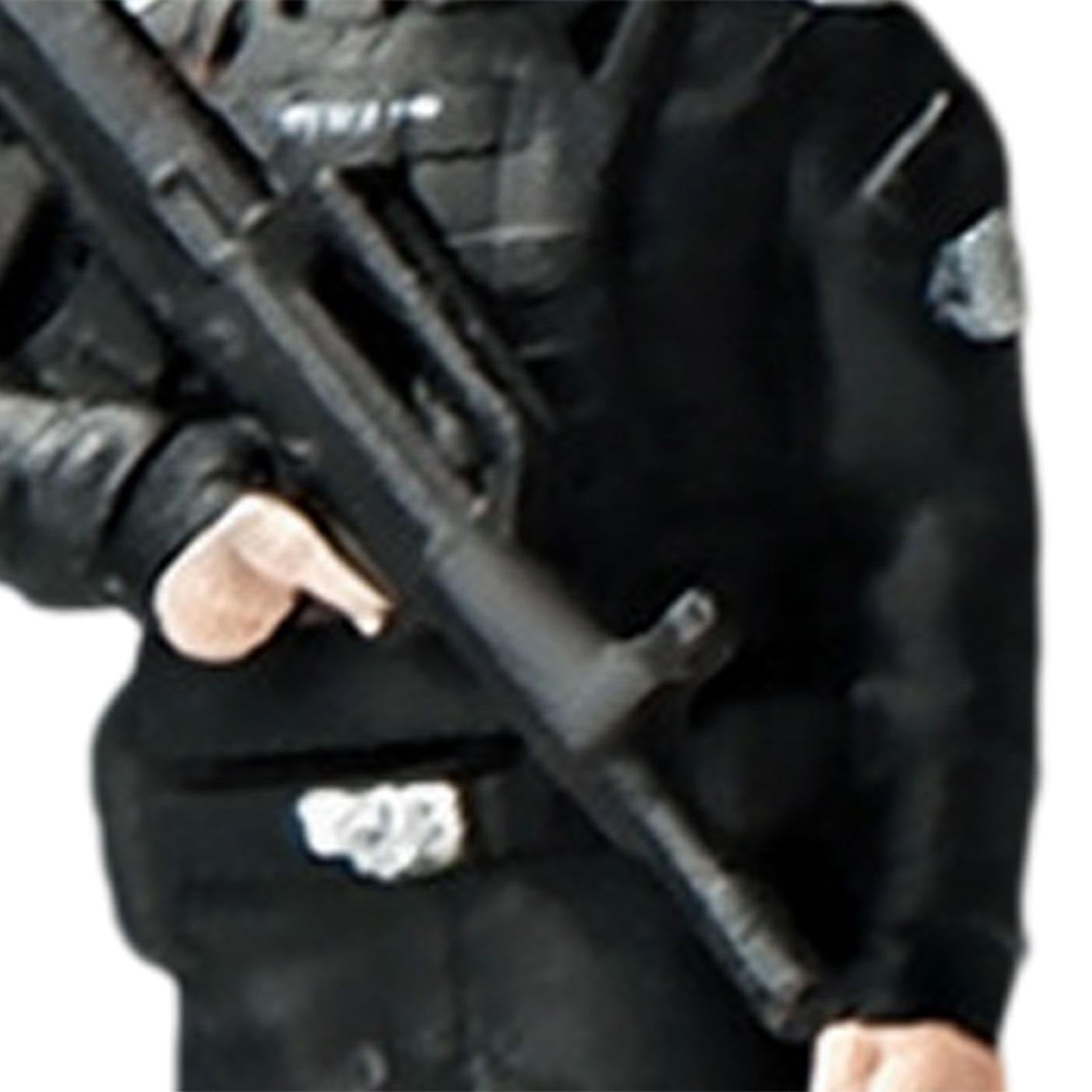 Amazon | Prasku 1/64スケール 警察官フィギュア
