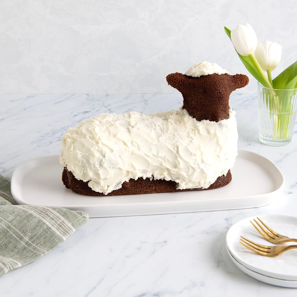 Nordic Ware Spring-Lamm 3D-Kuchenform