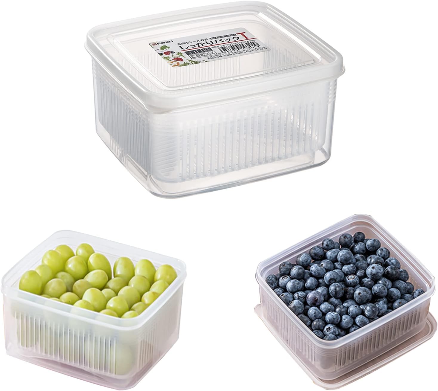 Berry Keeper Box Containers with Lid, Berry Boxes Keep