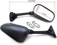 Vista 7 de Espejos estilo SMT-OEM compatibles con SUZUK Gsxr 600 Gsx-R750 Gsxr600 Carbon 2004 2005 [B00RNISJIC]