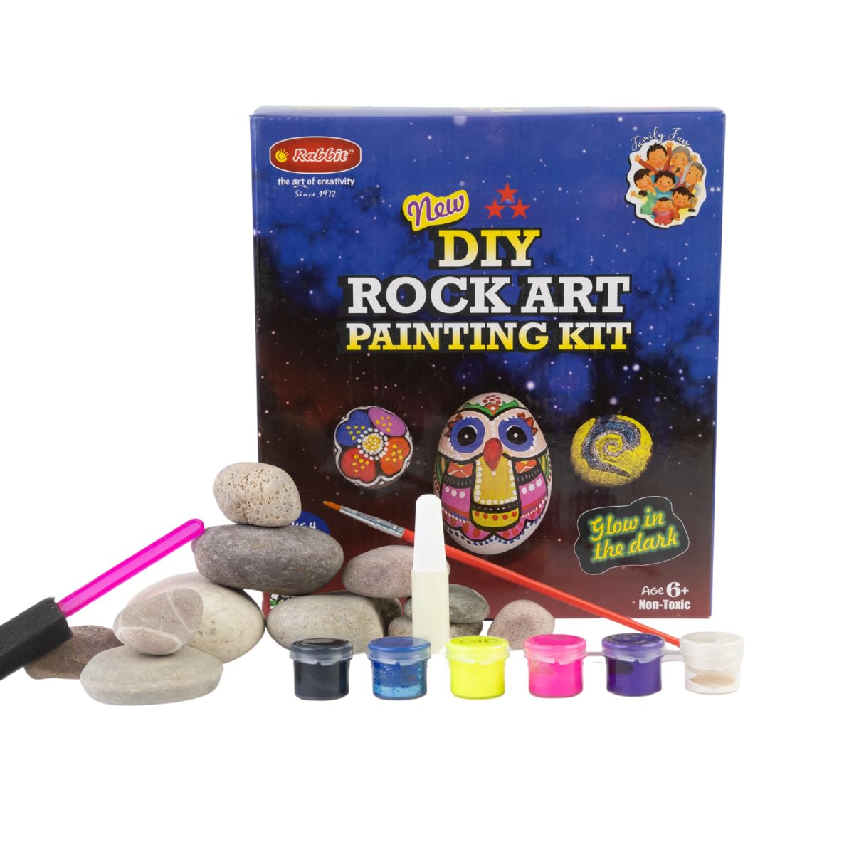 See full amazon price history chart for Artiggle Kids Rock Painting Kit | Art and Craft Kit | Artistic Rock Painting Set | Glow in The Dark Rock Art KIT|Painting KIT|Birthday Gift for Boys and Girls Age 6-11 Yrs|Pack of 1, Artiggle Kids Rock Painting Kit | Art and Craft Kit | Artistic Rock Painting Set | Glow in The Dark Rock Art KIT|Painting KIT|Birthday Gift for Boys and Girls Age 6-11 Yrs|Pack of 1, (B0D1K6L8BT) Amazon Price History, Amazon Price Tracker