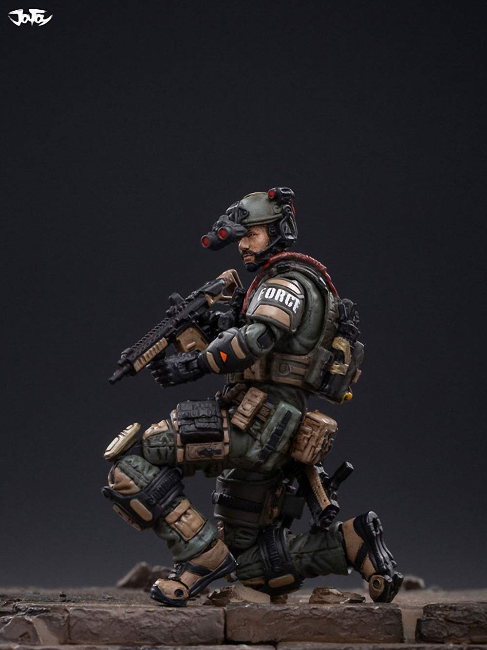 Amazon | JoyToy 1/18 ソルジャー アクションフィギュア ソルジャー