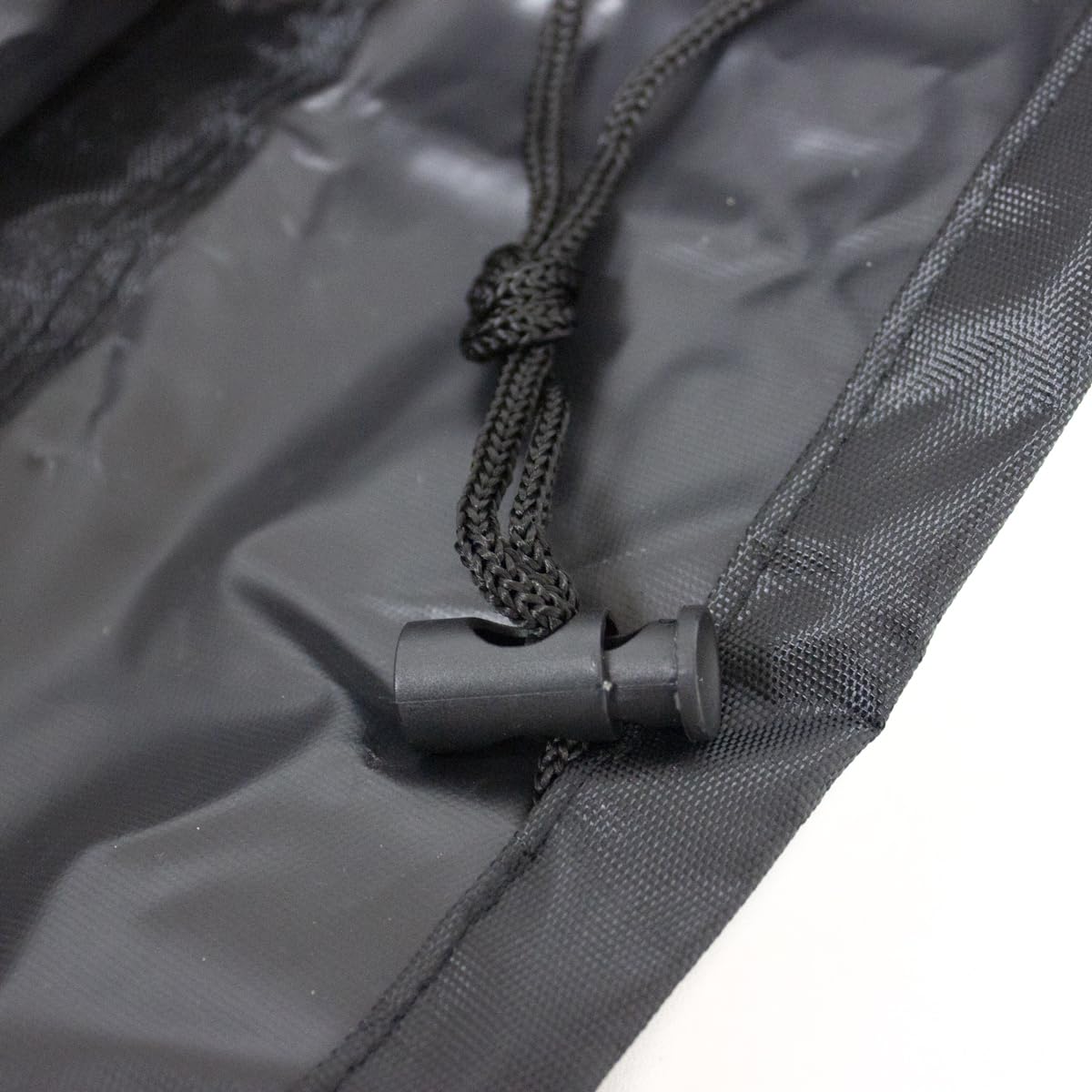 Custodia protettiva per aria condizionata esterna, impermeabile, unità esterna HVAC poliestere, 420D Oxford, protezione UV con rete di ventilazione anti-umidità, sistema di regolazione (nero, 86 x 35