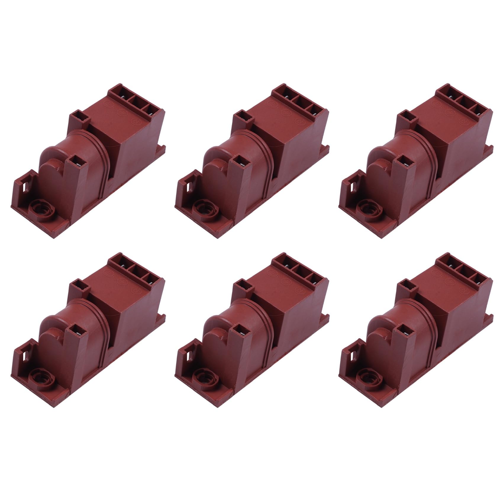 Hndhbfgrt 6X Ac220V Gas Stove Ac Pulse Safe Efficient Pulse Igniter 2Terminal Two Outlets Connections European Oven Stove Ignition