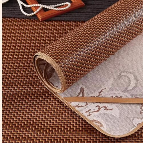 Esterilla de bambú natural y funda de almohada de ratán de alta calidad 7