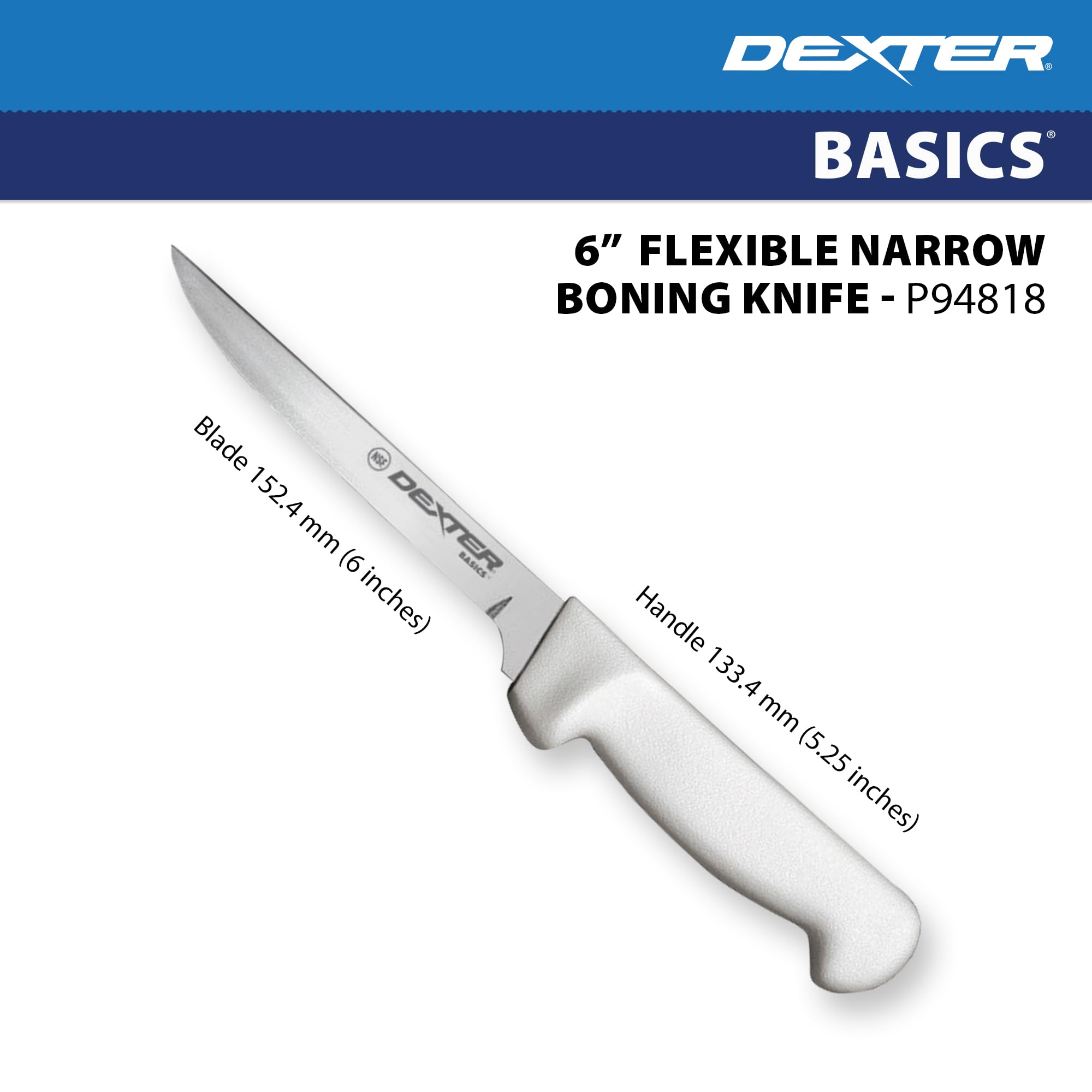 Dexter Boning Knife - 6 Inch Flexible Blade -5 Dexter Boning Knife - 6 Inch Flexible Blade -5