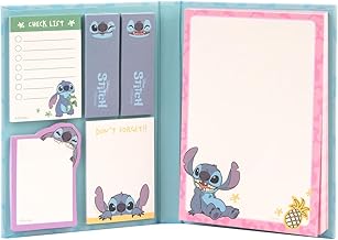 Grupo Erik Disney Stitch Sticky Note Pad - 6 Different Sizes Sticky Notes - Cute Sticky Notes - Stationery and School Supplies, Official Licensed