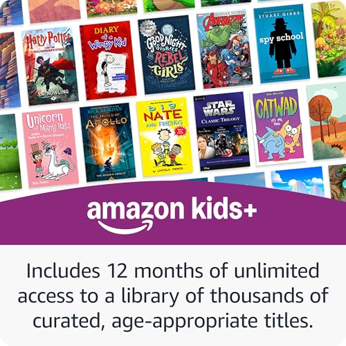 Image of Amazon Kindle Colorsoft Kids 16GB (newest model) - First Kindle for kids in color, with cover - Fantasy River