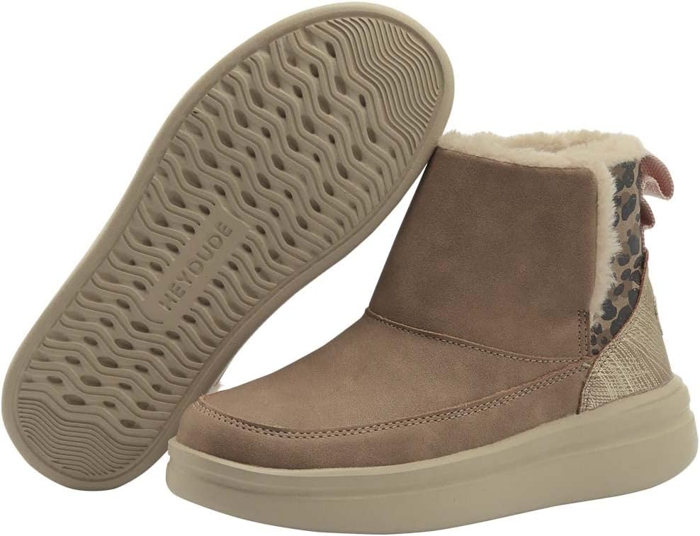 Hey Dude Girl's Mel Youth Leo | Girl’s Shoes | Comfortable & Light-Weight