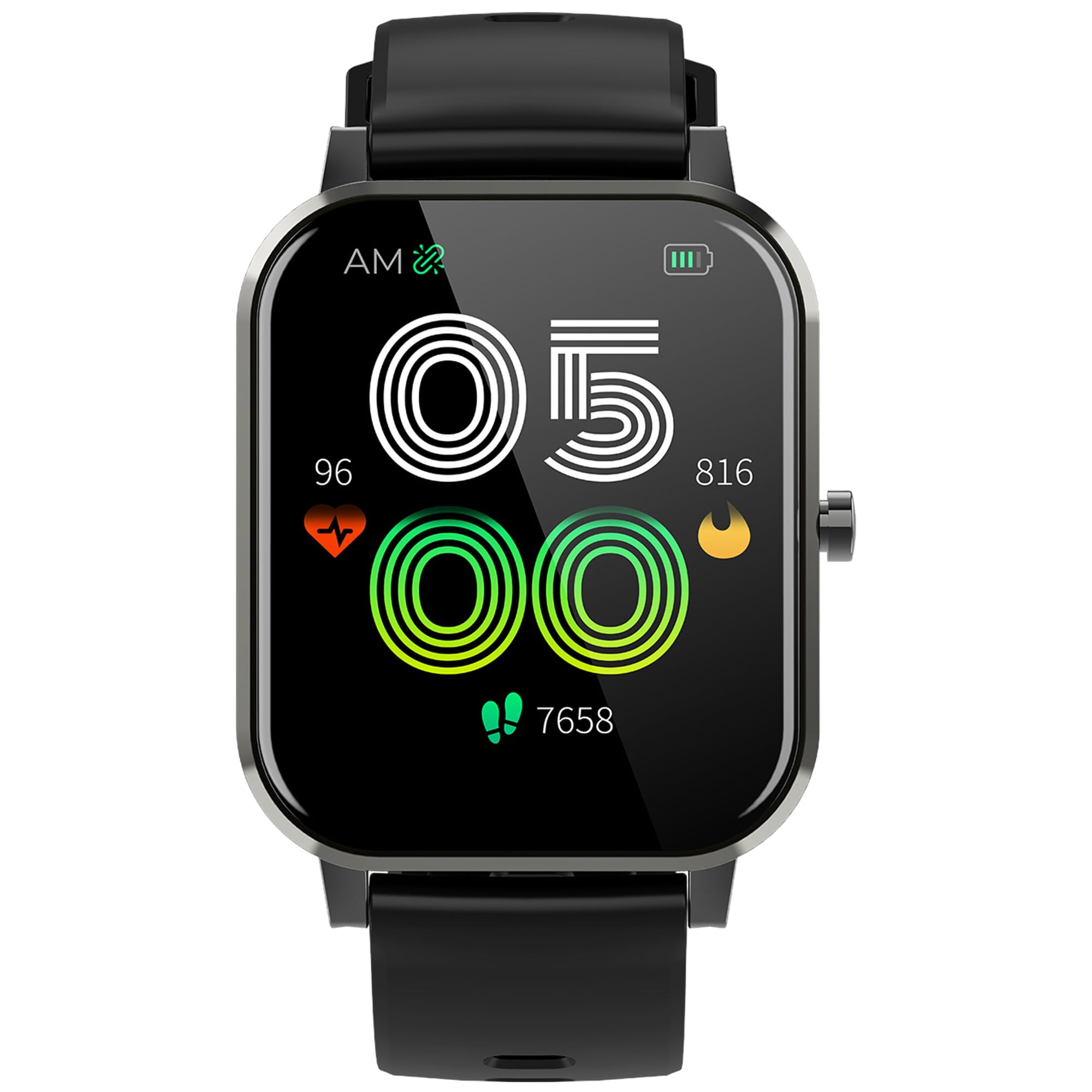 PULSERA RELOJ DEPORTIVA DENVER SW - 181 NEGRO - SMARTWATCH IP67 1.7PULGADAS BLUETOOTH
