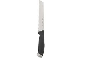 Silvercap Razor-Sharp 8-Inch German Henkel Bread Knife for Perfect Slices
