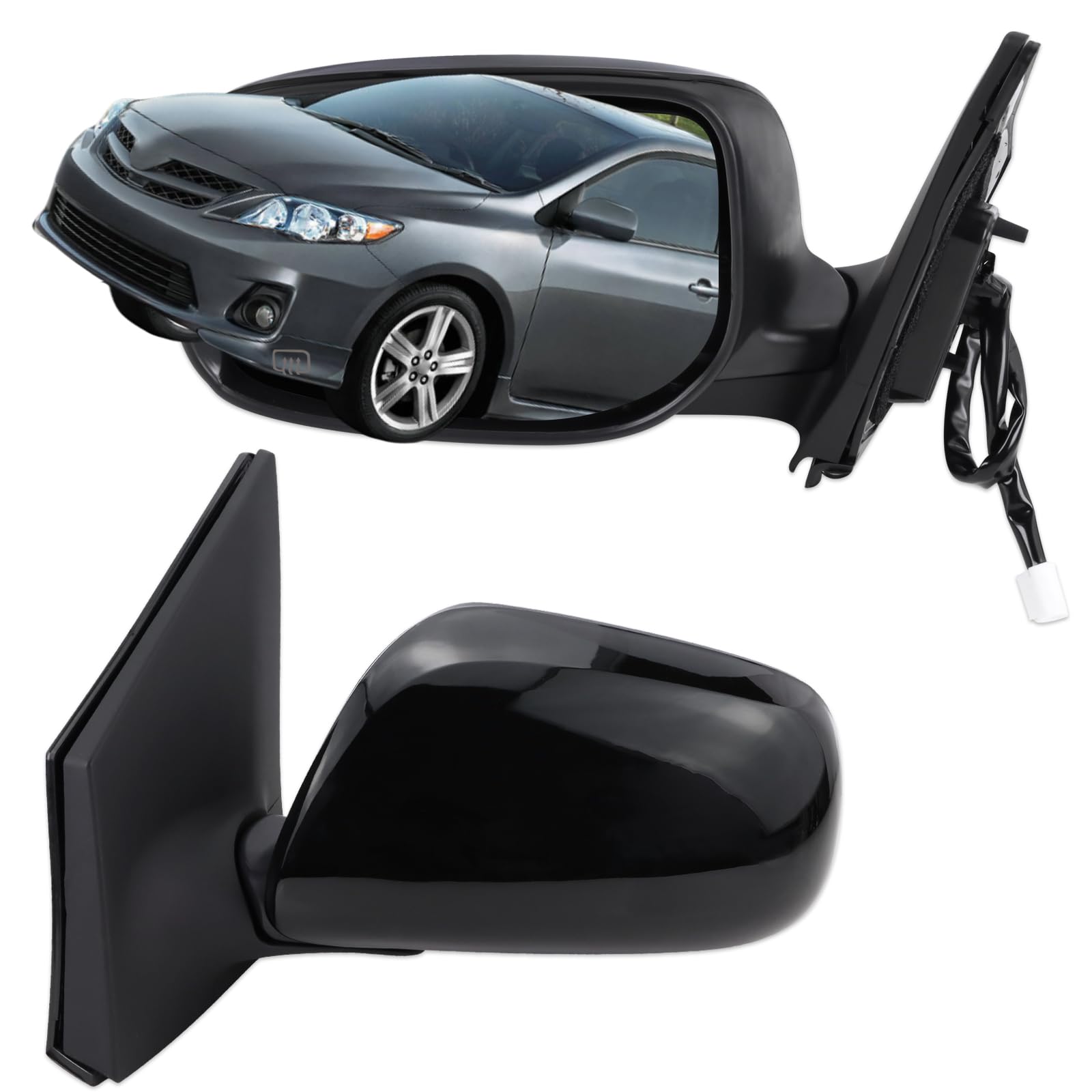 太郎 Amazon.com: Lqito Left Driver Side Mirror Compatible With 2009