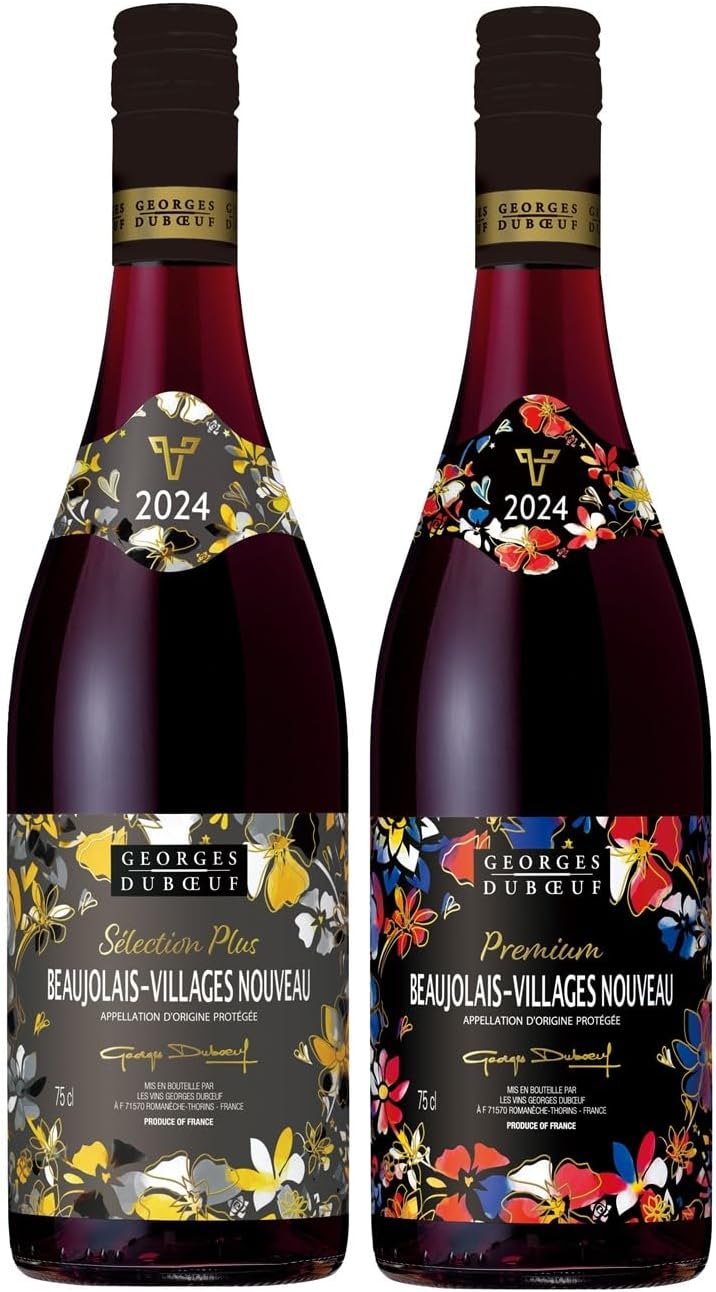 Amazon.co.jp DUBOEUF NOUVEAU(ジョルジュ デュブッフ ヌーヴォー) 赤ワイン 【ボジョレー