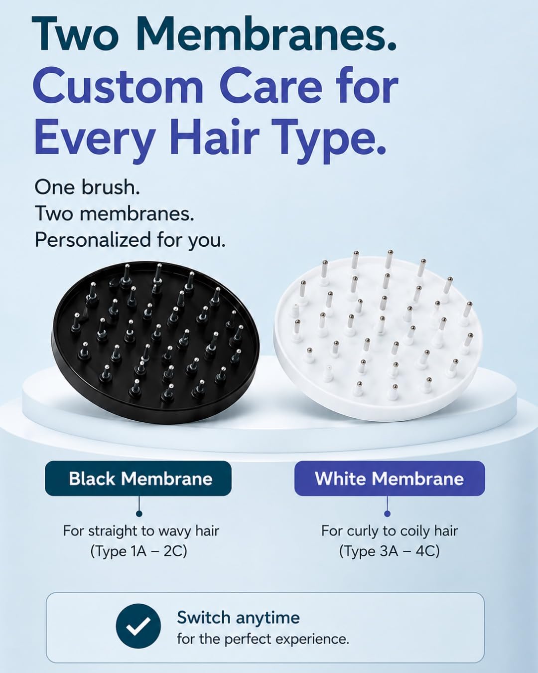 Hair Growth Oil Applicator Scalp Massager for Men and Women