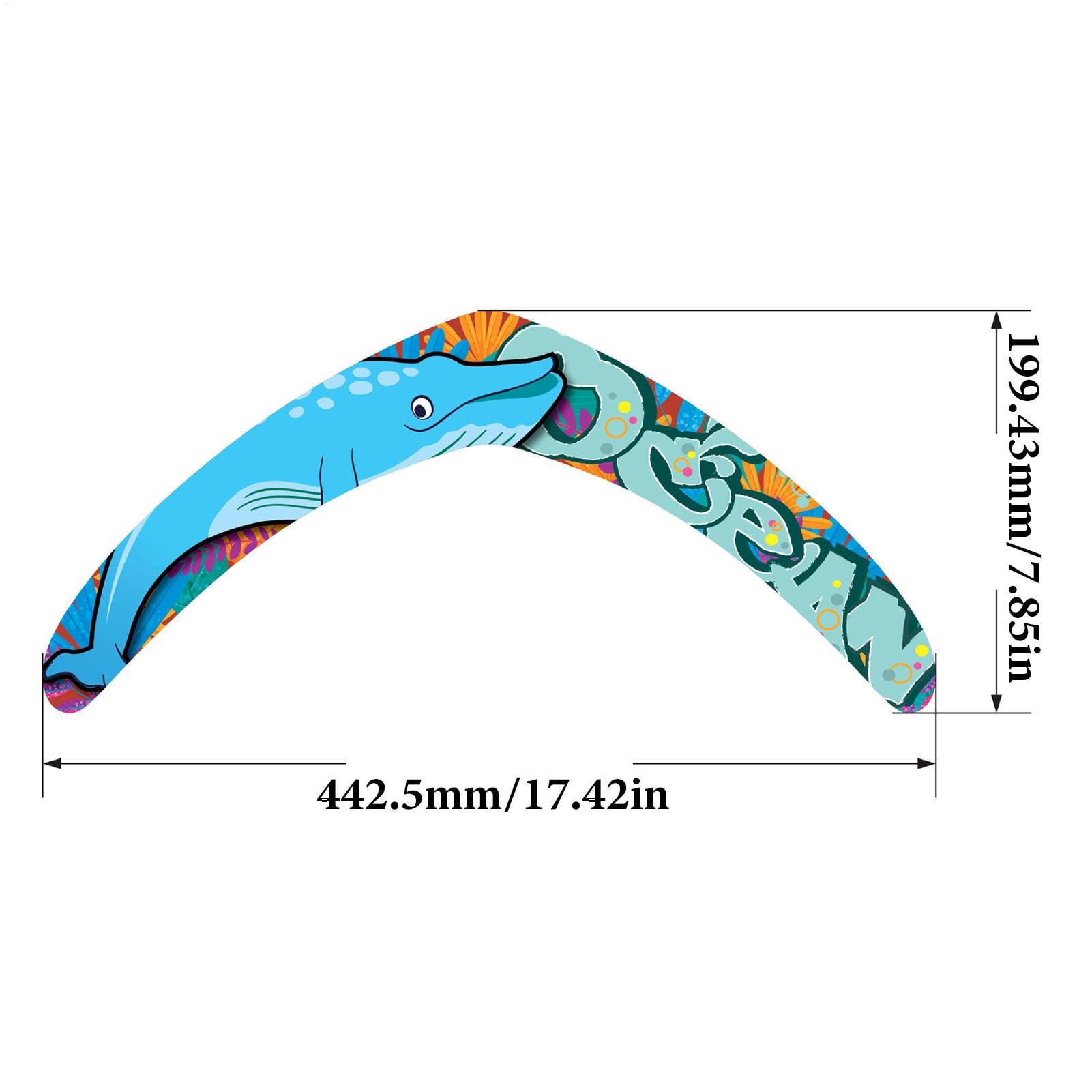 Formazione professionale Boomerangs - Attrezzatura sportiva premium a V | Design ibrido in schiuma e plastica resistente alle intemperie per giochi parco/spiaggia di 6 anni per adulti