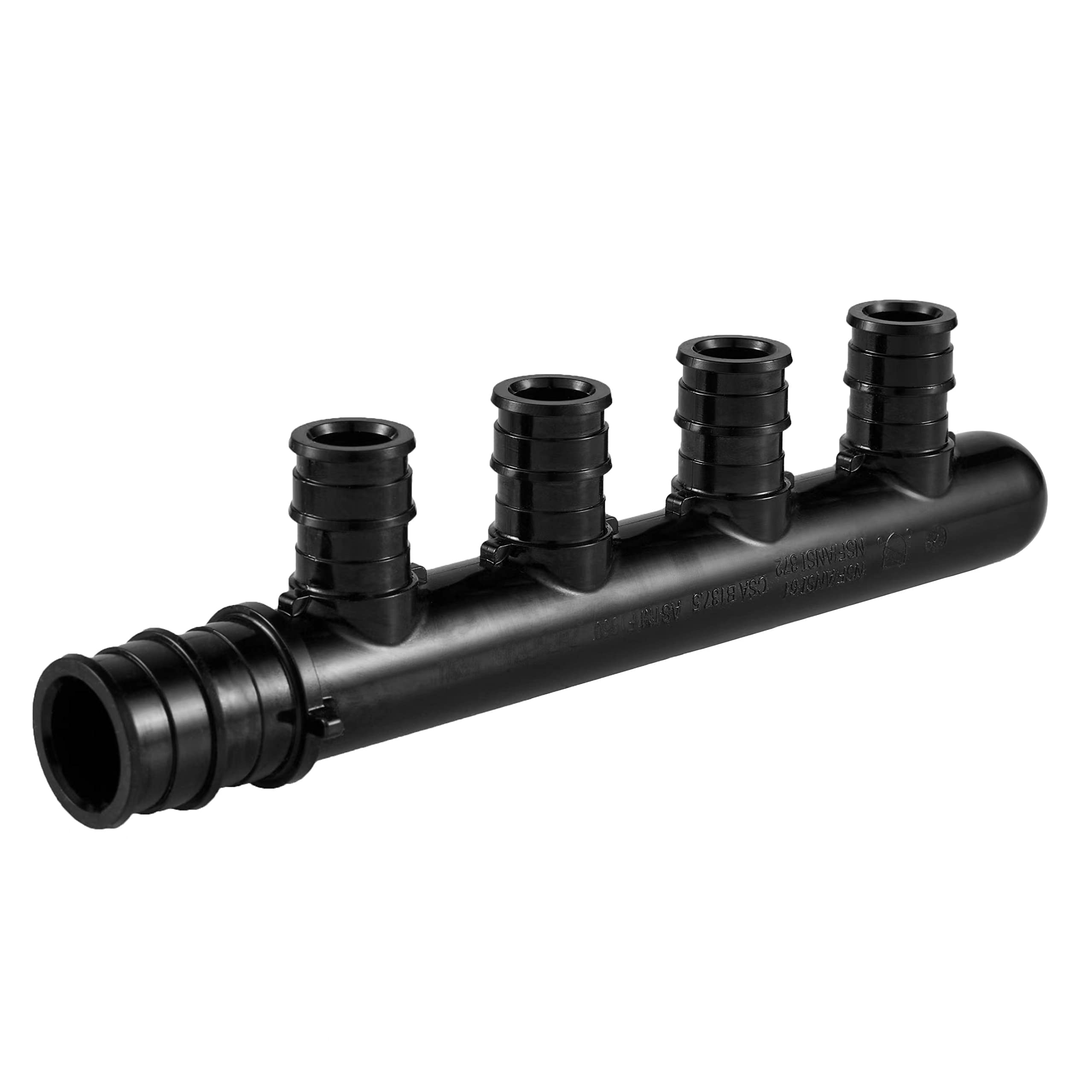 EFIELD 4 salidas Pex-A expansión Poly PPSU colector cerrado: 3/4 tronco, 1/2 "puerto (4 puertos)