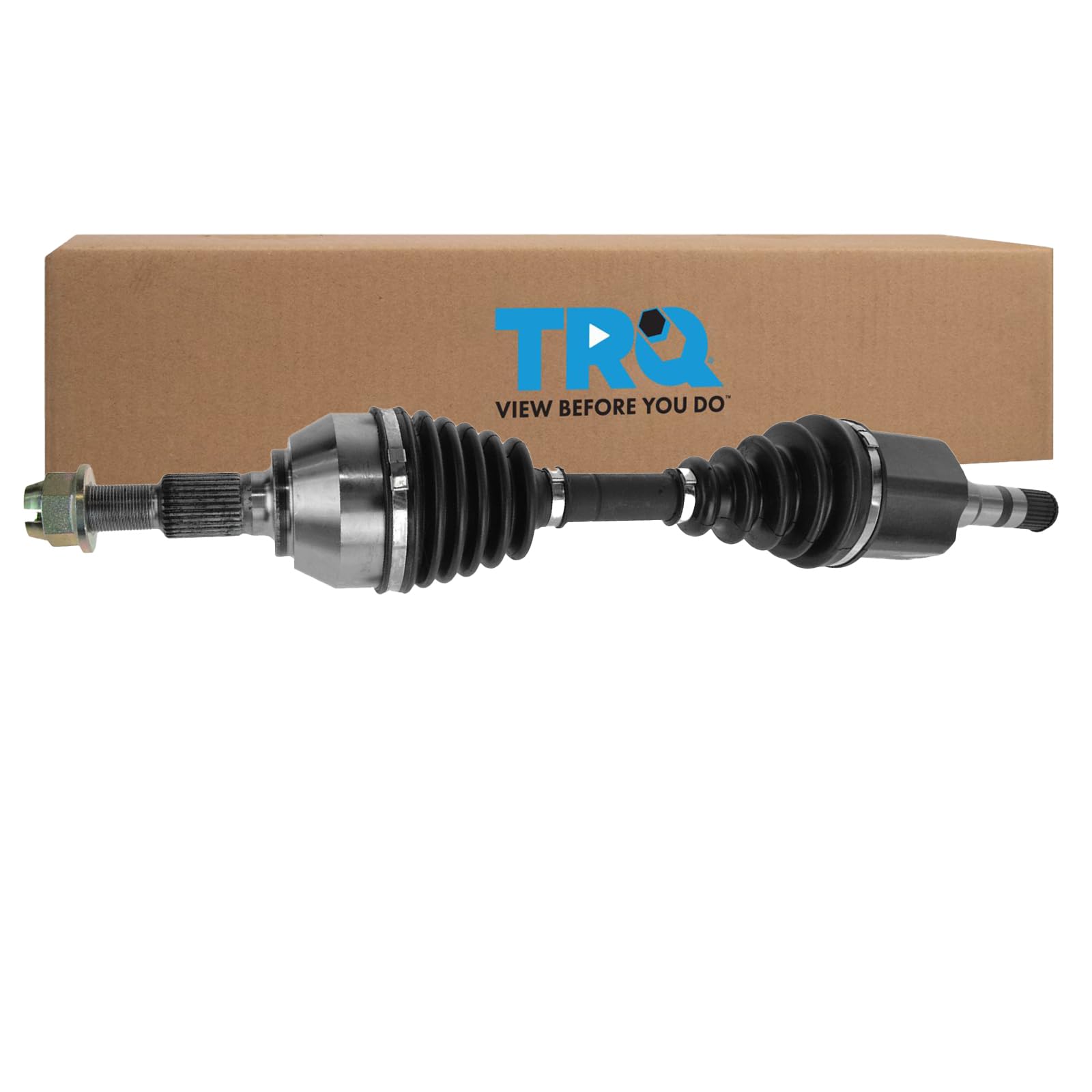 TRQ Vordere Fahrer- oder Beifahrerseite CV Achse Montage kompatibel mit 06-09 Saab 9-3 2.0T Automatic 04-05 9-3 Automatic 03 Linear Vector Arc 10-11 10-11 9-3X
