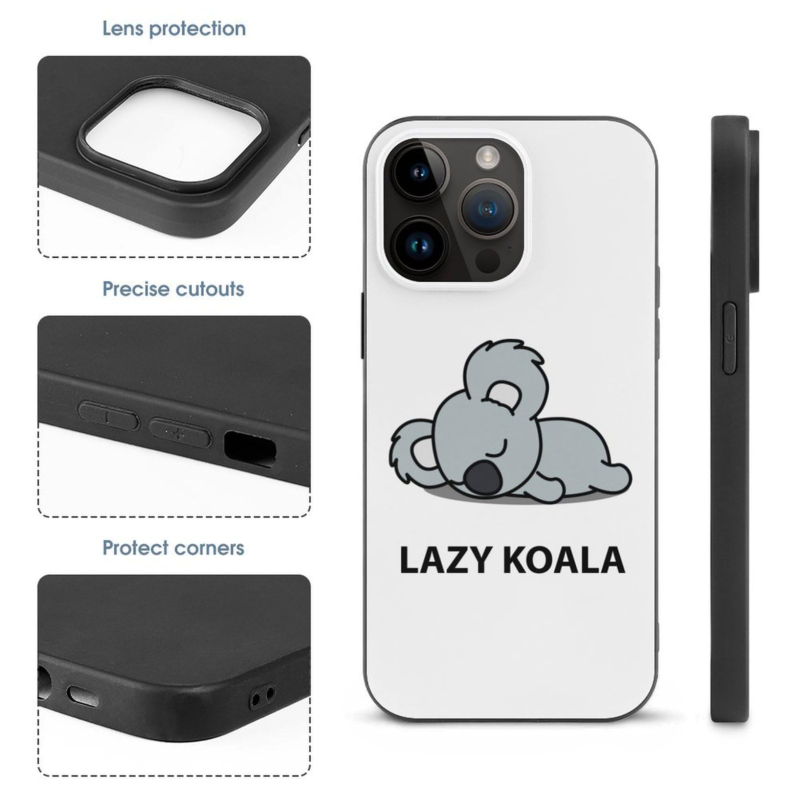 Amazon.co.jp: かわいい コアラ 【iPhone 14 Pro Max ケース】 TPU  