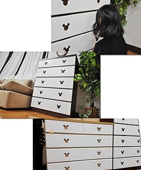 チェスト　ミッキー柄 楽天市場】チェスト 完成品 4段 白 キャラクターチェスト キッズ