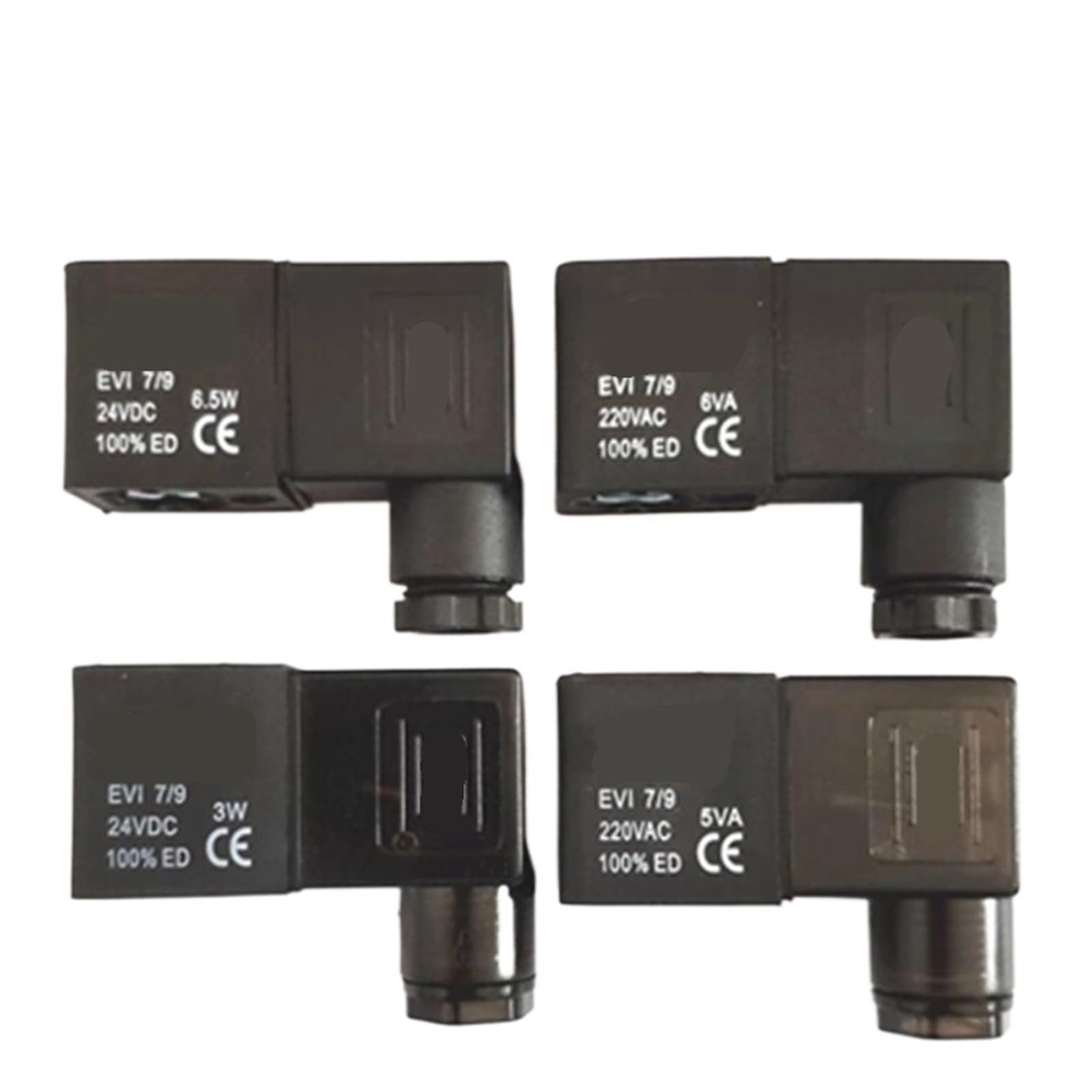 Miizoo Ac220v 5.5Va Zone Valve Solenoid Valve，Solenoid Coil Evi 7/9 Ac220v Dc24v 6Va 6.5W 5Va 3W 5. 4.8W(Dc24v 3W)(Ac220v 5.5Va)