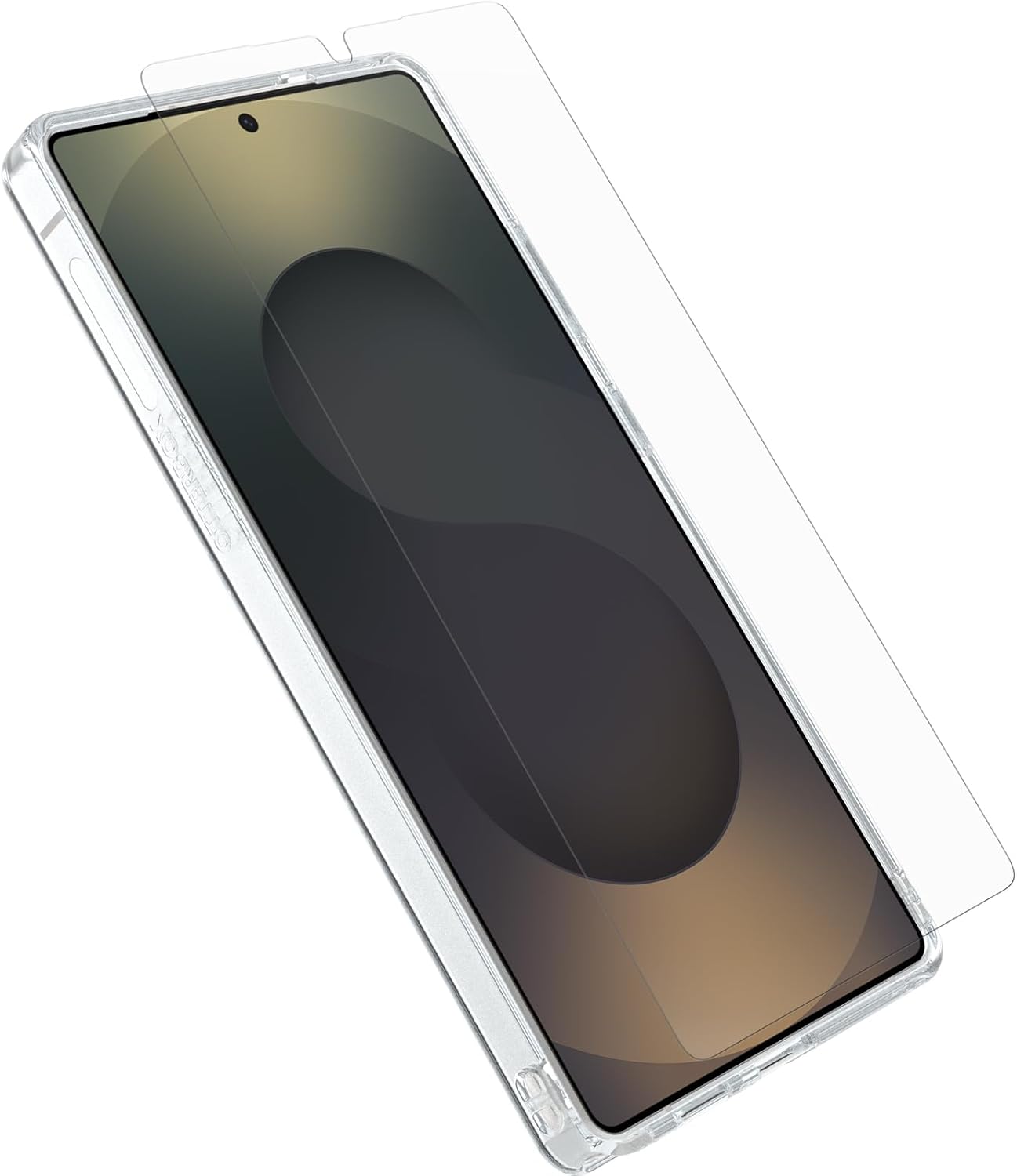 OtterBox Drop Protection Bundle for Samsung Galaxy S25 Ultra; Symmetry Series Clear Case with Magnets 3x Tested to Military Standard and Premium Glass Screen Protector, Clear